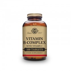 SOLGAR Vitamina B-Complex con Vitamina C 100 comprimidos