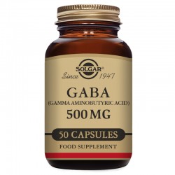SOLGAR Gaba 500 mg 50 cápsulas