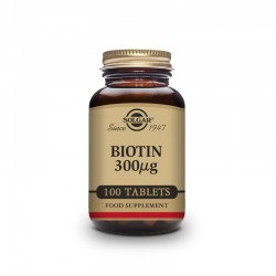 SOLGAR Biotina 300mcg 100 comprimidos
