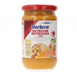 MERITENE Puree Stewed Turkey with Vegetables and Rice 300 gr reinforced nutrition