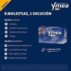 Benefici di YMEA Menopausa 8 in 1 (30 compresse).