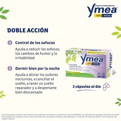 YMEA Ménopause Jour et Nuit 32 + 32 Gélules