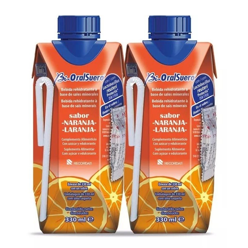 Bi-OralProbiotisches Serum Orangengeschmack 2x330 ml Bi-OralProbiotisches Serum Orangengeschmack 2x330 ml