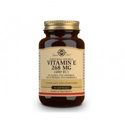 SOLGAR Vitamin E 400 IU (268 mg) 50 soft capsules
