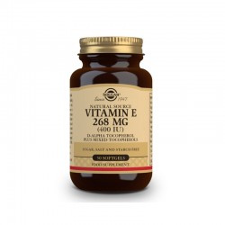 SOLGAR Vitamine E 400 UI (268 mg) 50 capsules molles