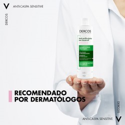 VICHY Dercos Sensitive Anti-Dandruff Shampoo 200ml acalma o couro cabeludo