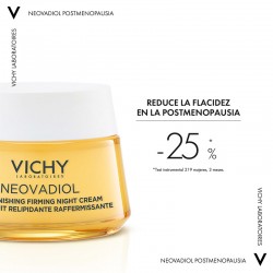 VICHY Neovadiol Crème Nuit Post-Ménopause 50 ml réduit le relâchement cutané