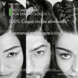 VICHY Dercos Shampoo Anticaspa Cabelos Secos 390ml de eficácia comprovada