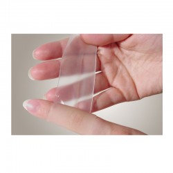 DERMATIX Riduttore di cicatrici in foglio di silicone trasparente 1 foglio di 4x13 cm