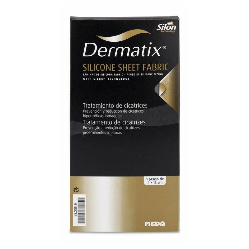 DERMATIX Silikonfolie Stoff Narbenreduzierer 1 Folie à 4x13cm
