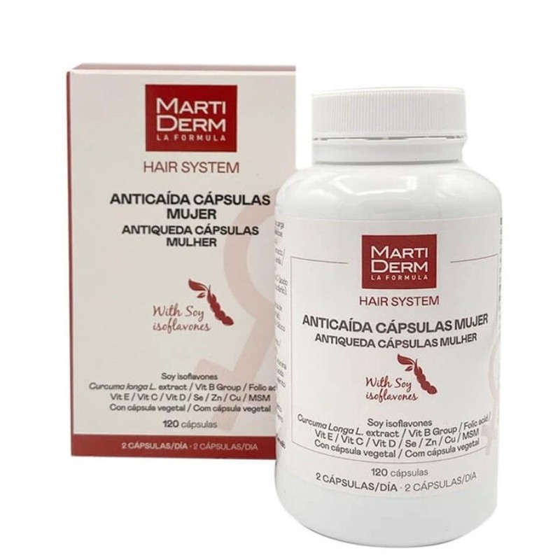 MARTIDERM Hair System Anti-Haarausfall-Behandlung für Frauen, 120 Kapseln MARTIDERM Hair System Anti-Haarausfall-Behandlung für Frauen, 120 Kapseln