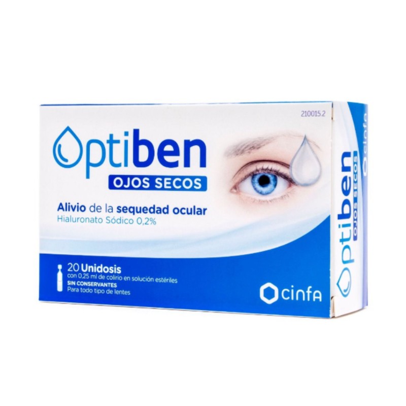 Optiben Occhi Secchi 20 Dosi Singole Optiben Occhi Secchi 20 Dosi Singole