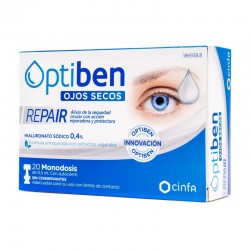 Optiben Olhos Secos Reparação 20 doses únicas
