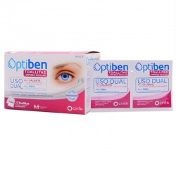 OPTIBEN Dual Use Eye Cleaning Wipes 28 units
