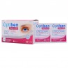 OPTIBEN Lingettes nettoyantes pour les yeux à double usage 28 unités