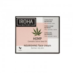 IROHA NATURE Nourishing Facial Facial Cream with Hemp Seed Oil