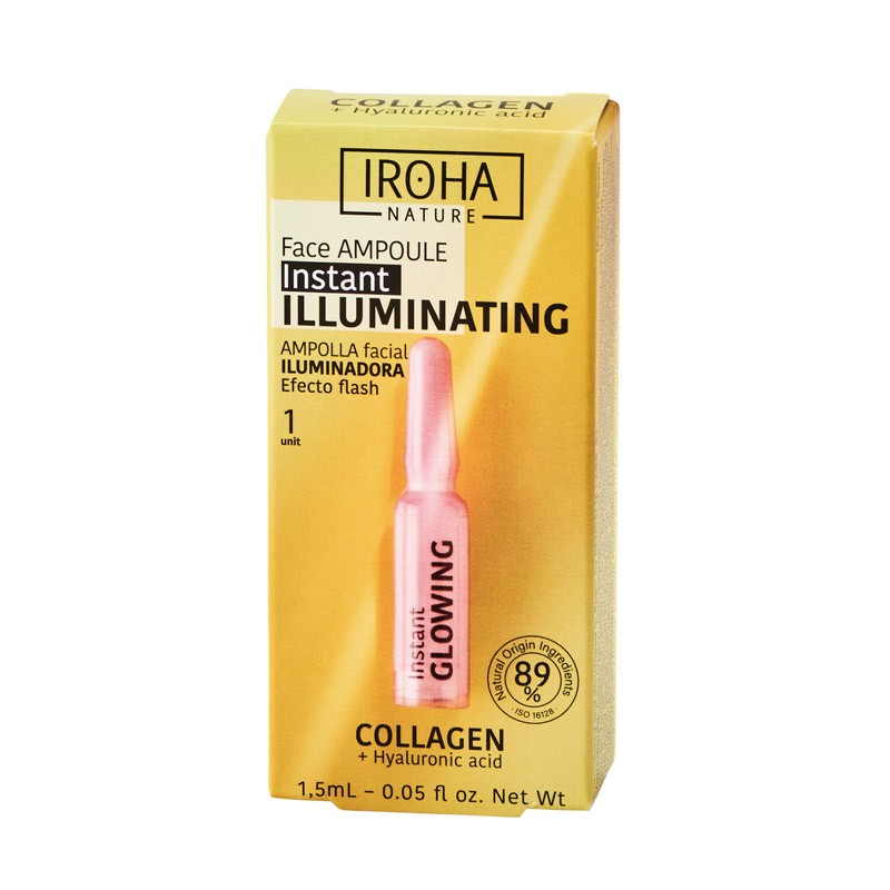 IROHA NATURE Illuminating Facial Ampulle mit Blitzeffekt