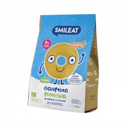 SMILEAT Galletas Ecológicas de Espelta y Fruta 200 gr