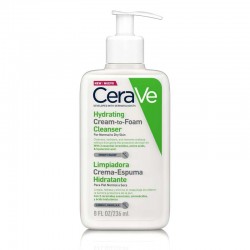 CERAVE Crema - Espuma Hidratante Limpiadora 236ml no comedogenico