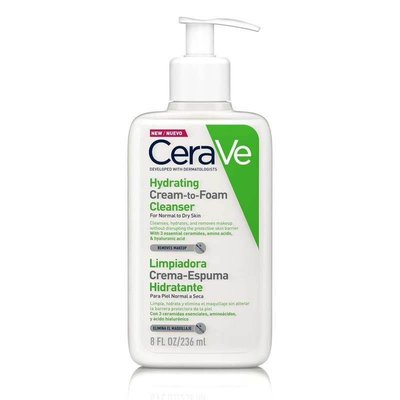 CERAVE Crema - Schiuma Detergente Idratante 236ml non comedogenica