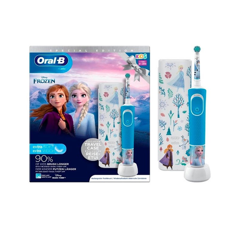Oral-B Brosse à Dents Rechargeable Vitality Kids Box La Reine des Neiges