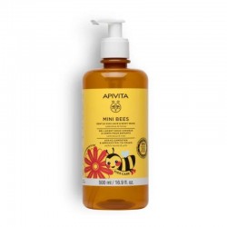 Apivita Kids Mini Bees Shampoo gel delicato al miele di calendula 500 ml