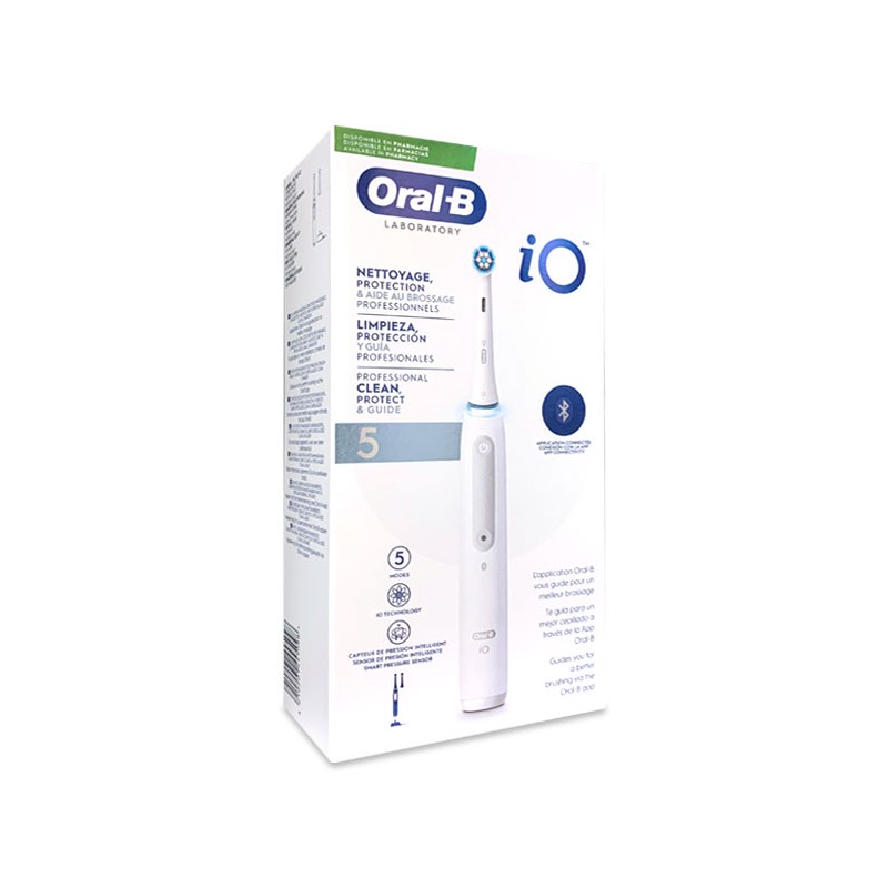 Oral-B iO Laboratory Brosse à dents électrique professionnelle blanche
