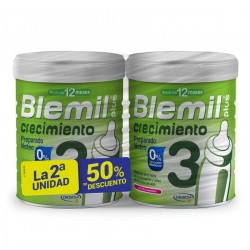 BLEMIL Plus 3 Crecimiento Bipack 2x800gr (2ª Ud 50% Dto)