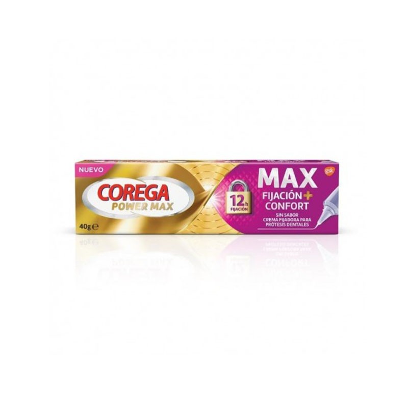 Corega Power Max Crème Fixatrice pour Prothèses Dentaires 40g Corega Power Max Crème Fixatrice pour Prothèses Dentaires 40g