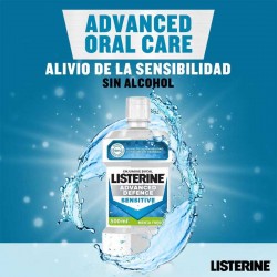 Listerine Advanced Defence Sensitive Menta Fresca 500ml sin alcohol