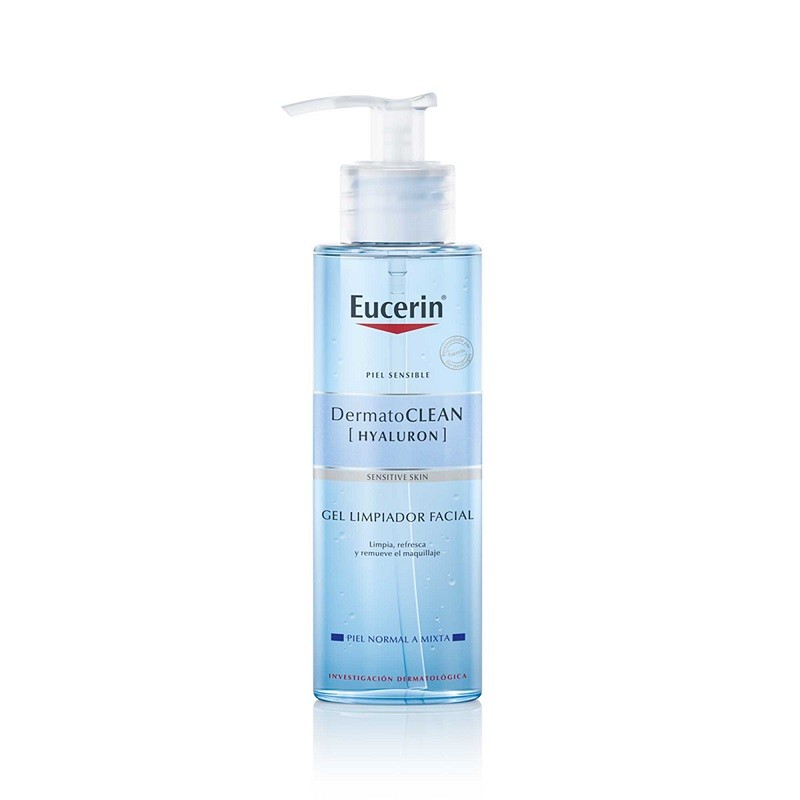 EUCERIN DermatoCLEAN Gel detergente viso 200ml