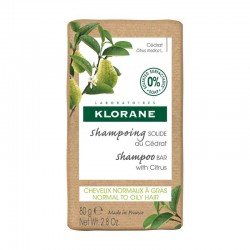 KLORANE Shampoo Solido al Cedro 80gr