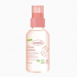 Óleo de massagem corporal orgânico para bebês BABYBIO 100ml