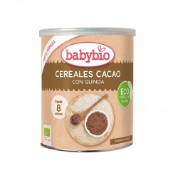 BABYBIO Céréales Cacao Bio au Quinoa +8m 220g