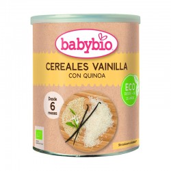 BABYBIO Vanilla Cereals with BIO Quinoa +6m 220g