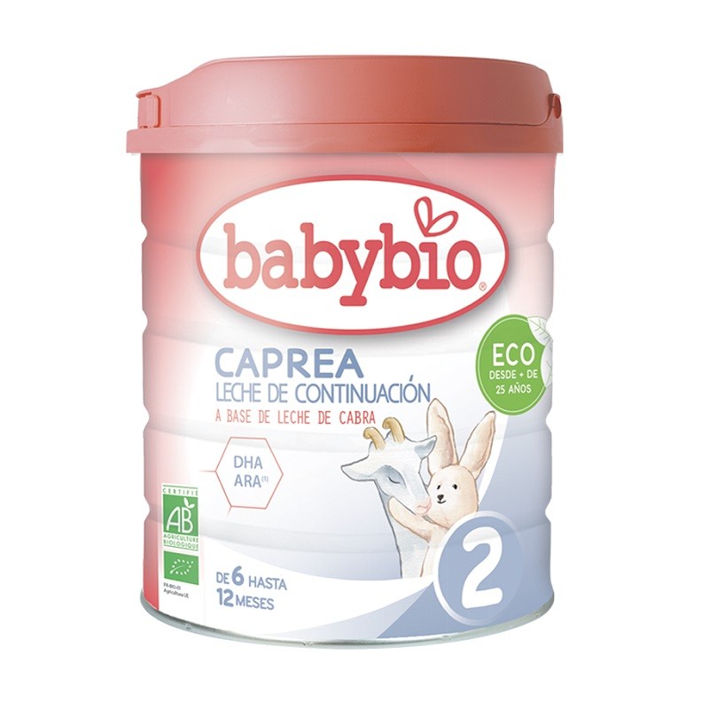 BABYBIO Caprea 2 Leite de Cabra Continuação BIO 6-12m 800g