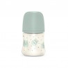 SUAVINEX Biberon Premium Bonhomía +0m Silicone SX Pro Physiologique 150ml (Chouettes Vertes)