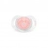 SUAVINEX Premium Bonhomía Pacifier Physiological Silicone Teat 0-6 Months (Pink Owl)