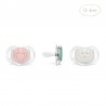 Chupeta SUAVINEX Premium Bonhomía Tetina Fisiológica de Silicone 0-6 Meses (Coruja Branca)