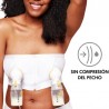 MEDELA Hands-Free Extraction Top White Size L without chest compression