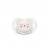 SUAVINEX Premium Pacifier Bonhomía Physiological Silicone Teat 6-18 Months (White Owl)