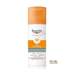 EUCERIN Gel-Crème Solaire Contrôle de l'Huile Toucher Sec PFS50+ (50ml)