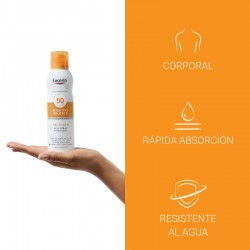EUCERIN Spray Solaire Transparent Toucher Sec SPF 50+ (200 ml)