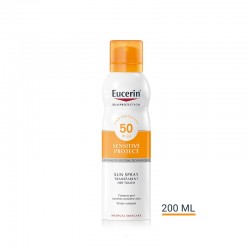 EUCERIN Spray Solar Transparente Toque Seco SPF 50+ (200ml)
