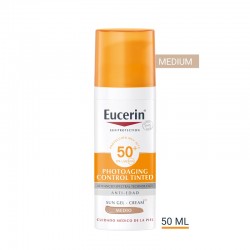 EUCERIN CC Crema Solar con Color Tono Medio SPF50+ (50ml)