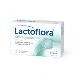 LACTOFLORA Saúde Oral Sabor Menta 30 Comprimidos