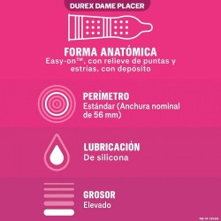Pack Préservatifs DUREX Give Me Pleasure 12 Préservatifs + Lubrifiant Fraise 50 ml