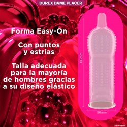 Pack Préservatifs DUREX Give Me Pleasure 12 Préservatifs + Lubrifiant Fraise 50 ml