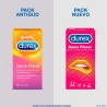 DUREX Kondompaket Give Me Pleasure 12 Kondome + Erdbeer-Gleitgel 50 ml