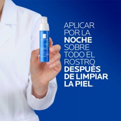 La Roche-Posay Toleriane Dermalergo Noite 40ml como aplicar